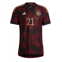 Camisa de time de futebol Alemanha Ilkay Gundogan #21 Replicas 2º Equipamento Mundo 2022 Manga Curta